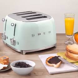 Smeg Tostapane 50's Style – Verde Pastello LUCIDO 4x4 – TSF03PGEU - Vista aggiuntiva 7