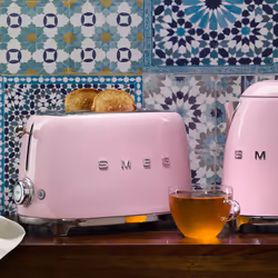 Smeg Tostapane 50's Style – Rosa LUCIDO 4x4 – TSF03PKEU - Vista aggiuntiva 7