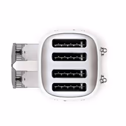 Smeg Tostapane 50's Style – Bianco LUCIDO 4x4 – TSF03WHEU - Vista aggiuntiva 6