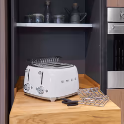 Smeg Tostapane 50's Style – Bianco LUCIDO 4x4 – TSF03WHEU - Vista aggiuntiva 7