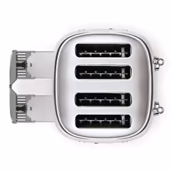 Smeg 50's Style Tostapane TSF03SSEU Acciaio - Vista aggiuntiva 5