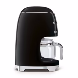 Smeg Macchina da Caffè Filtro 50's Style – Nero LUCIDO – DCF02BLEU - Vista aggiuntiva 4