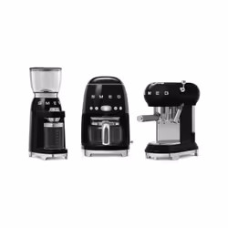Smeg Macinacaffè 50's Style – Nero LUCIDO – CGF01BLEU - Vista aggiuntiva 6