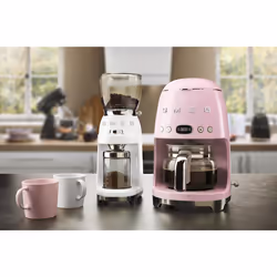 Smeg Macinacaffè 50's Style – Bianco LUCIDO – CGF01WHEU - Vista aggiuntiva 8