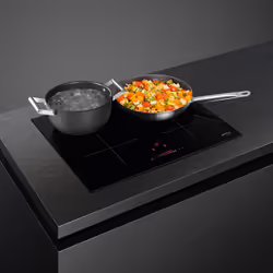 Smeg Universal Universale Piano di cottura SI4642D Nero - Vista aggiuntiva 5