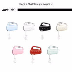 Smeg Sbattitore 50's Style – Verde Pastello LUCIDO – HMF01PGEU - Vista aggiuntiva 6