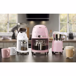 Smeg 50's Style Macchina da Caffè filtro DCF02PKEU Rosa - Vista aggiuntiva 8