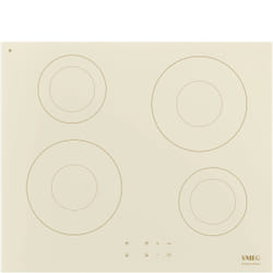 Smeg Universal SI2641DP piano cottura Crema Da incasso 60 cm Piano cottura a induzione 4 Fornello(i)