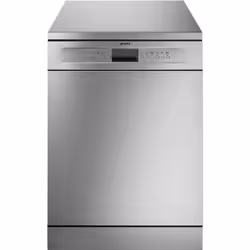 Smeg Universale Lavastoviglie LVS344PM Acciaio Inox, Libera installazione, Dimensione massima (60 cm), Acciaio inox, Acciaio ...