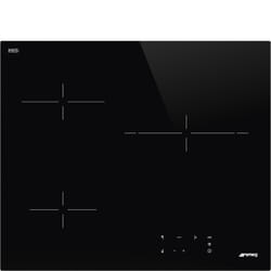 Smeg Universal SE263TD1 piano cottura Nero Da incasso 60 cm 3 Fornello(i)