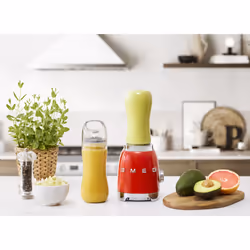 Smeg Frullatore Compatto 50's Style – Rosso LUCIDO – PBF01RDEU - Vista aggiuntiva 6