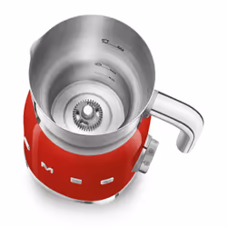 Smeg Montalatte 50's Style – Rosso LUCIDO – MFF11RDEU - Vista aggiuntiva 5
