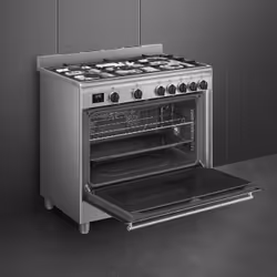 Smeg Master BG91X2 cucina Elettrico Gas Acciaio inox - Vista aggiuntiva 4