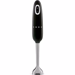 Smeg Frullatore Immersione con Accessori 50's Style – Nero LUCIDO – HBF22BLEU