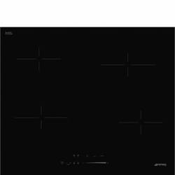 Smeg Universal SE464TD piano cottura Nero Da incasso 60 cm Ceramica 4 Fornello(i)