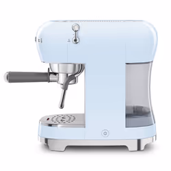 Smeg Macchina da Caffè Espresso Manuale 50's Style – Azzurro LUCIDO – ECF02PBEU - Vista aggiuntiva 4
