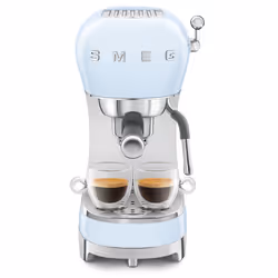 Smeg Macchina da Caffè Espresso Manuale 50's Style – Azzurro LUCIDO – ECF02PBEU - Vista aggiuntiva 5