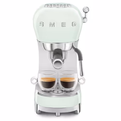 Smeg Macchina da Caffè Espresso Manuale 50's Style – Verde Pastello LUCIDO – ECF02PGEU - Vista aggiuntiva 5