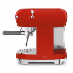 Smeg Macchina da Caffè Espresso Manuale 50's Style – Rosso LUCIDO – ECF02RDEU - Vista aggiuntiva 4