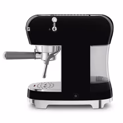 Smeg Macchina da Caffè Espresso Manuale 50's Style – Nero LUCIDO – ECF02BLEU - Vista aggiuntiva 6