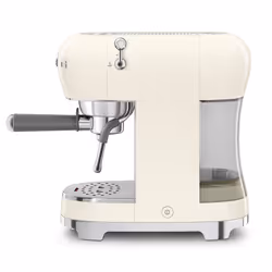 Smeg Macchina da Caffè Espresso Manuale 50's Style – Panna LUCIDO – ECF02CREU - Vista aggiuntiva 4
