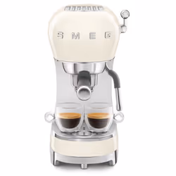 Smeg Macchina da Caffè Espresso Manuale 50's Style – Panna LUCIDO – ECF02CREU - Vista aggiuntiva 5