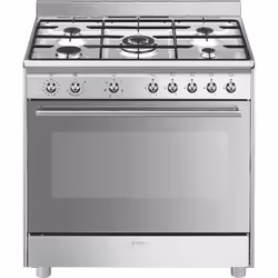 Smeg SX91GM, Cucina, Acciaio inox, Manopola, Acciaio inox, Acciaio inox, Acciaio inox