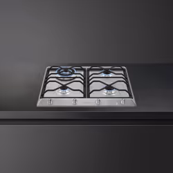 Smeg SRV564O piano cottura Acciaio inox Da incasso 60 cm Gas 4 Fornello(i) - Vista aggiuntiva 4