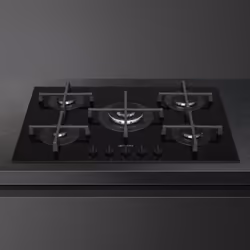 Smeg Cucina PV275B piano cottura Nero Superficie piana 72 cm Gas 5 Fornello(i) - Vista aggiuntiva 4