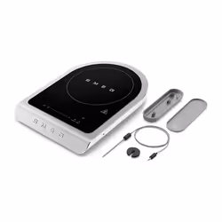 Smeg Piastra a induzione portatile Linea Collezione - Bianco Opaco - PIC01WHMEU - Vista aggiuntiva 5