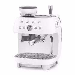 Smeg Macchina da Caffè Espresso Manuale con macinacaffè integrato 50's Style – Bianco LUCIDO – EGF03WHEU - Vista aggiuntiva 4