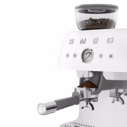 Smeg Macchina da Caffè Espresso Manuale con macinacaffè integrato 50's Style – Bianco LUCIDO – EGF03WHEU - Vista aggiuntiva 6