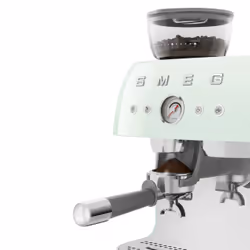 Smeg Macchina da Caffè Espresso Manuale con macinacaffè integrato 50's Style – Verde Pastello LUCIDO – EGF03PGEU - Vista aggiuntiva 6