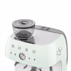Smeg Macchina da Caffè Espresso Manuale con macinacaffè integrato 50's Style – Verde Pastello LUCIDO – EGF03PGEU - Vista aggiuntiva 7