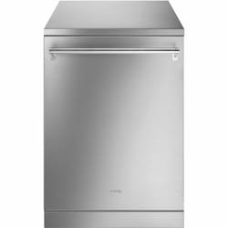 Smeg LVS345BQSTX Lavastoviglie libera installazione 60 cm 14 coperti classe B 44 dB Acciaio inox