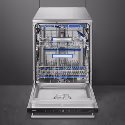 Smeg LVS345BQSTX Lavastoviglie libera installazione 60 cm 14 coperti classe B 44 dB Acciaio inox - Vista aggiuntiva 4