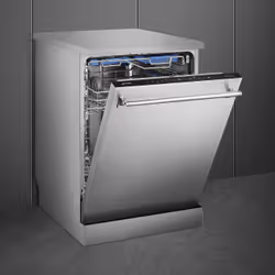 Smeg LVS345BQSTX Lavastoviglie libera installazione 60 cm 14 coperti classe B 44 dB Acciaio inox - Vista aggiuntiva 5