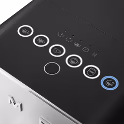 Smeg Macchina da Caffè Automatica con sistema latte Collezione Aesthetic – Nero – BCC13BLMEU - Vista aggiuntiva 5