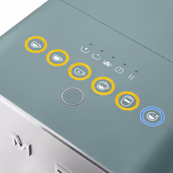 Smeg Macchina da Caffè Automatica con sistema latte Collezione Aesthetic – Verde Smeraldo – BCC13EGMEU - Vista aggiuntiva 5