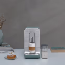 Smeg Macchina da Caffè Automatica con sistema latte Collezione Aesthetic – Verde Smeraldo – BCC13EGMEU - Vista aggiuntiva 6