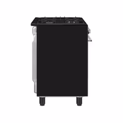 Smeg Concert CX61GMBL cucina Elettrico Gas Nero - Vista aggiuntiva 7