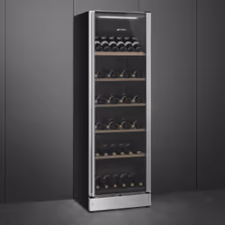 Smeg SCV115G cantina vino Cantinetta vino con compressore Libera installazione Nero 197 bottiglia/bottiglie - Vista aggiuntiva 2