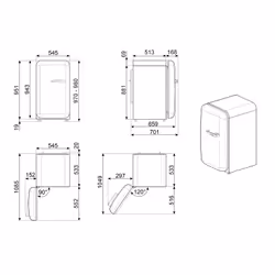 Smeg FAB10HLWH6 non classificato - Vista aggiuntiva 8