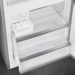 Smeg FC48XNE frigorifero con congelatore Libera installazione 481 L E Acciaio inox - Vista aggiuntiva 6