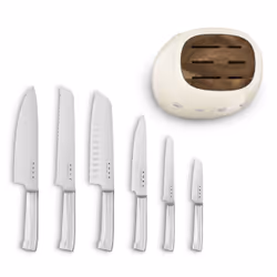 Smeg Ceppo con coltelli 50's Style - Panna LUCIDO - KBSF02CR - Vista aggiuntiva 7