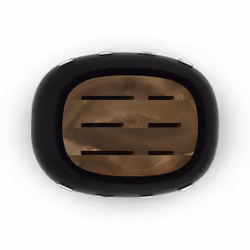 Smeg Ceppo con coltelli 50's Style - Nero LUCIDO - KBSF02BL - Vista aggiuntiva 8