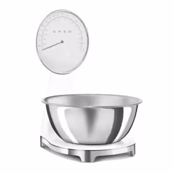 Smeg KSF01WHWW bilancia da cucina Cromo, Bianco Superficie piana Bilancia da cucina elettronica - Vista aggiuntiva 6