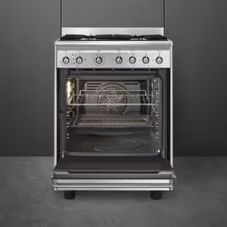 Smeg Concert CX60GMX cucina Elettrico Gas Acciaio inox - Vista aggiuntiva 5