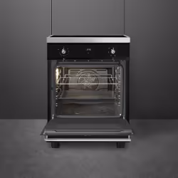 Smeg Symphony C6IMBLT2 cucina Elettrico Piano cottura a induzione Nero - Vista aggiuntiva 2
