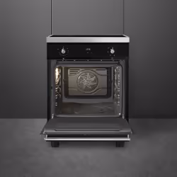 Smeg Symphony C6IMBLT2 cucina Elettrico Piano cottura a induzione Nero - Vista aggiuntiva 3